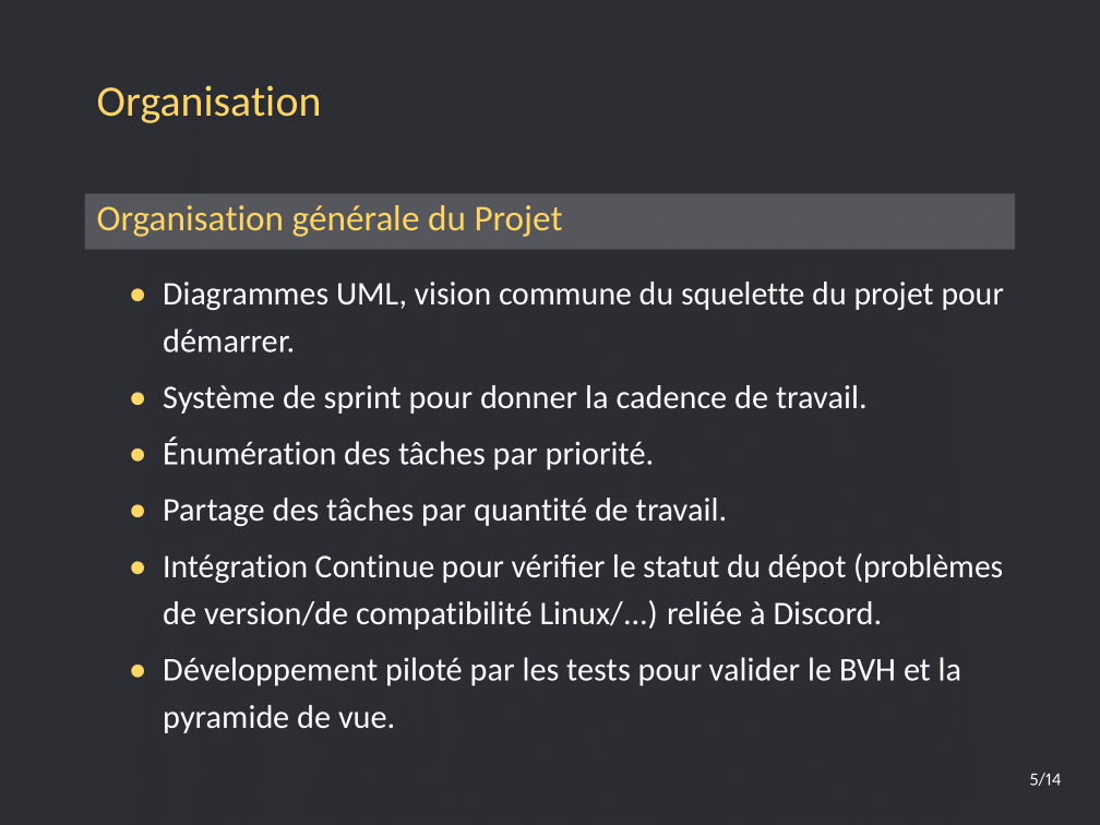 HROC Presentation Slide (in French)