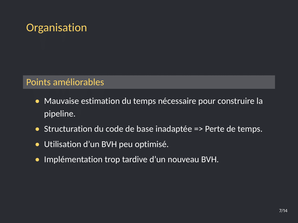 HROC Presentation Slide (in French)